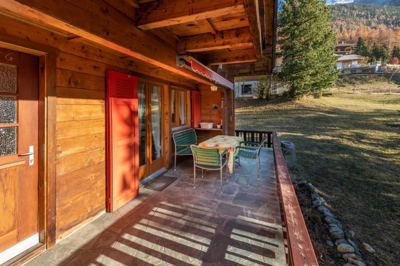 Chalet Bambi "Marchenhaft" Apartment Grachen Luaran gambar